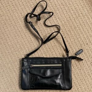 Black cross body bag